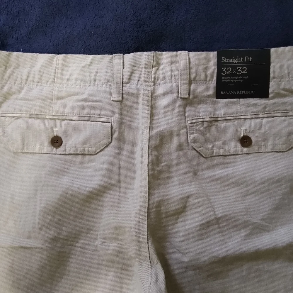 Banana Republic pants and 3 Golf Shirts